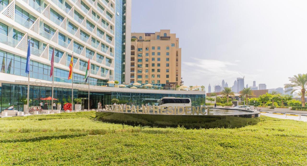 Luxury Studio, Seven Palm Residence-Palm Jumeirah Дубай Екстериор снимка