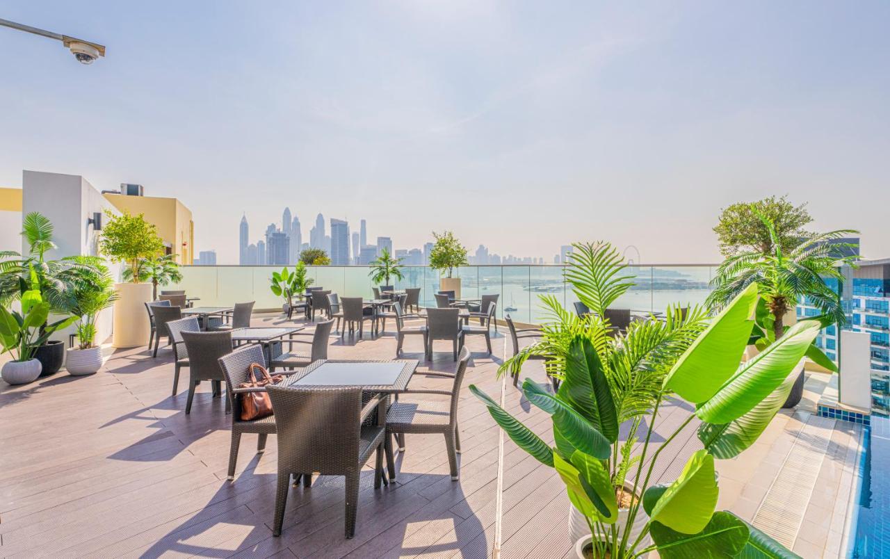 Luxury Studio, Seven Palm Residence-Palm Jumeirah Дубай Екстериор снимка